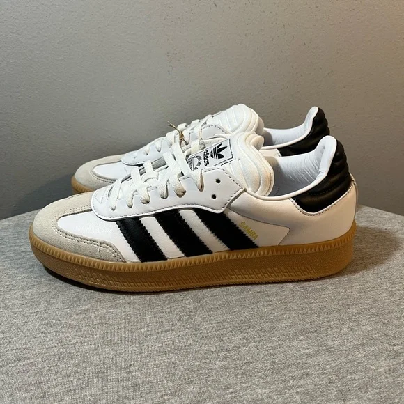 Adidas Samba XLG White/Black/Gum Sneakers Men’s Shoe Size 9 & Women’s 10 IE1377​ - Picture 4 of 11